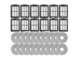 Peças De Reposição Para Aspirador De Pó Deerma X70 / Dem-x70: Filtro Hepa E Pano De Limpeza._ptg