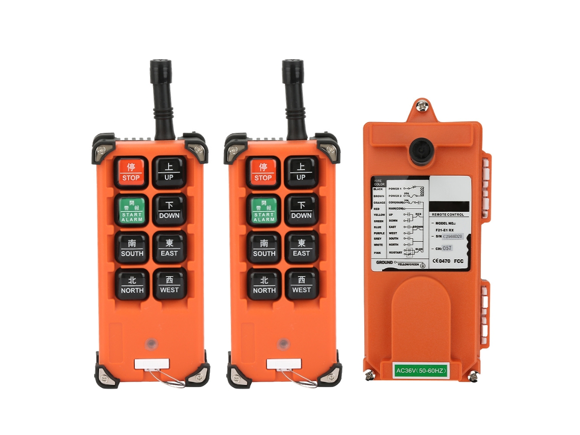 Laxiscreed Controle Remoto Industrial Sem Fios 36v, Transmissor E Receptor Model F21 - E1b