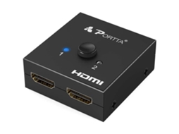 Divisor de Interruptor Hdmi 4K 2 Portas Hdmi Divisor Bidirecional Switch 1 em 2 Saídas 2 Entradas 1 Saída Hdcp 2.2 Ultra Hd 4 85