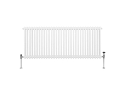 Radiador Tradicional com 2 Colunas Aquecimento Horizontal Branco 600 x 1462mm
