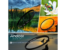 Andoer 52mm Uv+cpl+nd8 Circular Filter Kit Circular Polarizer Filter Nd8 Neutral Density Filter With Bag For Nikon Canon Pentax Sony Dslr Camera