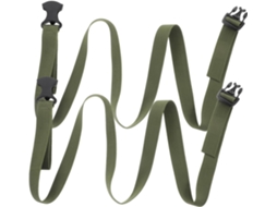 Conjunto De 2 Cintas Nylon Ajustáveis Bagagem, Versáteis Malas E Mochilas, Acessórios De Viagem Leves E