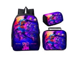 Conjunto Escolar 3 Peças Com Mochila