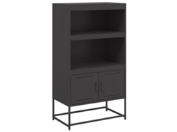 Highboard, Highboards Vidaxl Preto Aço (n/a)