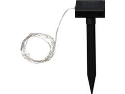 Cordão de Luz Solar Dupla Função com 7 Metros e 50 Leds Tom Quente