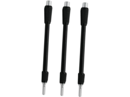 Conjunto De 3 Peças De Eixo De Conexão Para Mandril De Furadeira, Eixo De Extensão Flexível Para Fur Gokoco