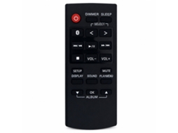 Comando À Distância Compatível Com Sistemas De Áudio Panasonic, Modelo N2qayb001215