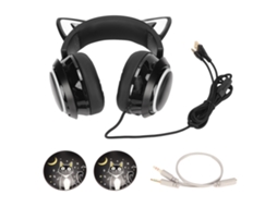 Fone de Ouvido Gamer LAXISCREED com Luzes e Microfone
