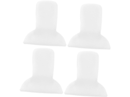 Wooneky Prendedores De Edredom Antiderrapantes, Conjunto De 4 Peças, Espuma E Metal, Fixadores Práticos Para Edredons E