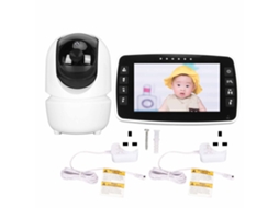 Monitor Bebé Inteligente 4.3" Com Visão Noturna E Lullabies
