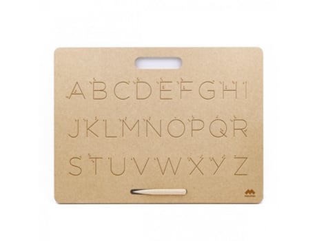 Jogo Educativo MAZAFRAN Madeira - Bege - 39 x 29 x 1 cm)