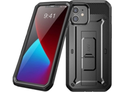 Capa iPhone 12,iPhone 12 Pro SUPCASE Preto