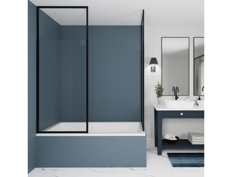 Pare Baignoire 1 Voleta Gelco Only Preto 80 X 155 / 210