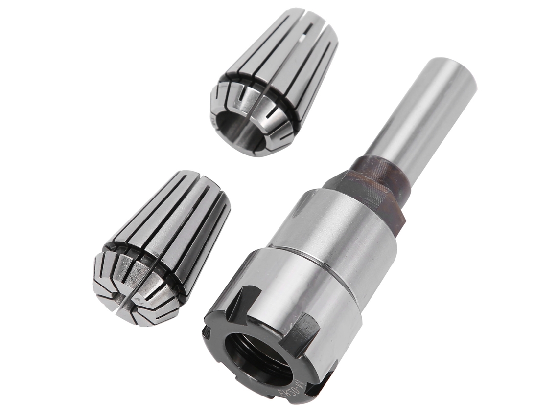 Laxiscreed Jogo De 3 Buchas De Aperto Para Fresadoras Cnc, Com Extensão, 6,5mm E 13mm