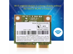 Placa Wi-Fi Bluetooth 2.4/5G de banda dupla para Intel (Bluetooth, conectividade Wi-Fi de banda dupla)