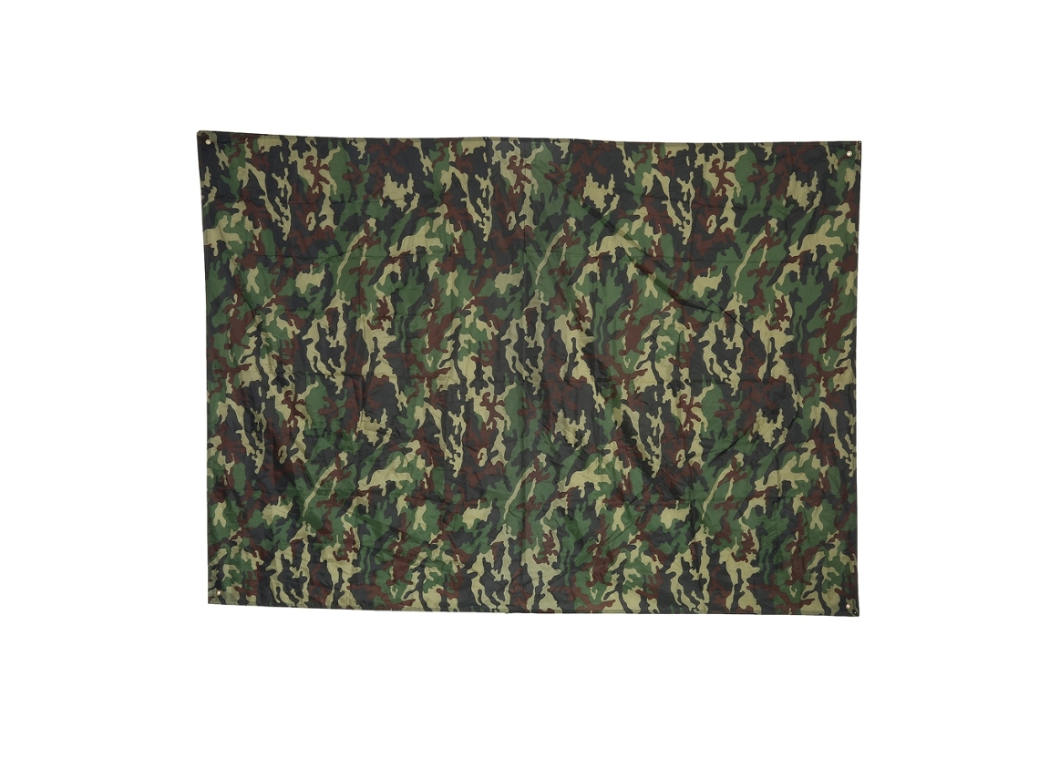 Manta Impermeável Camuflagem Portátil Outdoor 2x1.43m