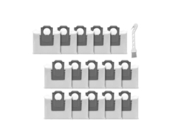 Acessórios de Aspirador 1 conjunto de saco de pó para S7 Maxv Ultra Q5+ Q7+ Q7 Max+ T8 peças de reposição de pó