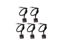 5x Indicador Digital de Marcha com Led Verde Universal para Motos Inclui Sensor para Manete de Mudanças (n 6)
