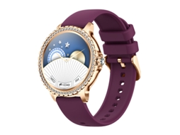 Smart Watch para Iphone/Android Borgonha GODTVAGT