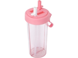 Botella De Agua Portátil De 600ml 2025, Taza De Doble Uso Para Niños, Deporte Y Viajes