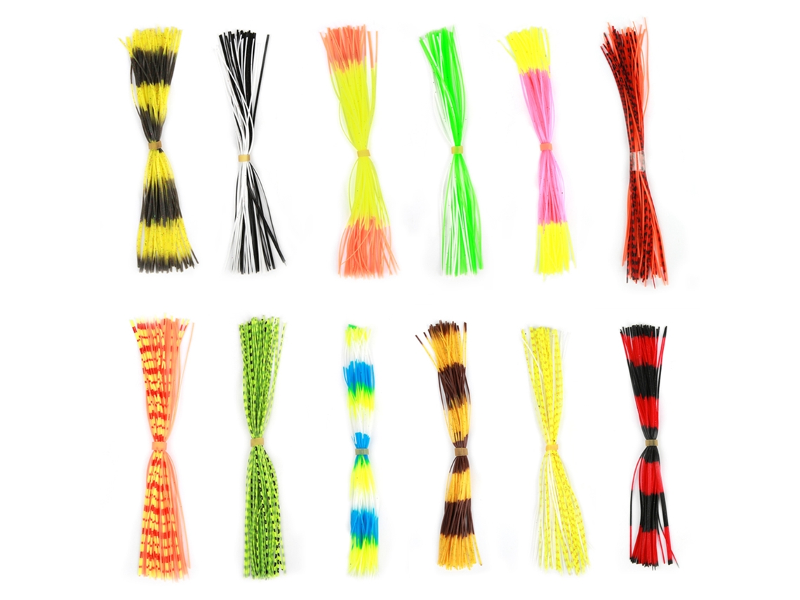 Beard Guy Eco-friendly Silicone Thread Lure (diy Fishing Accessory)