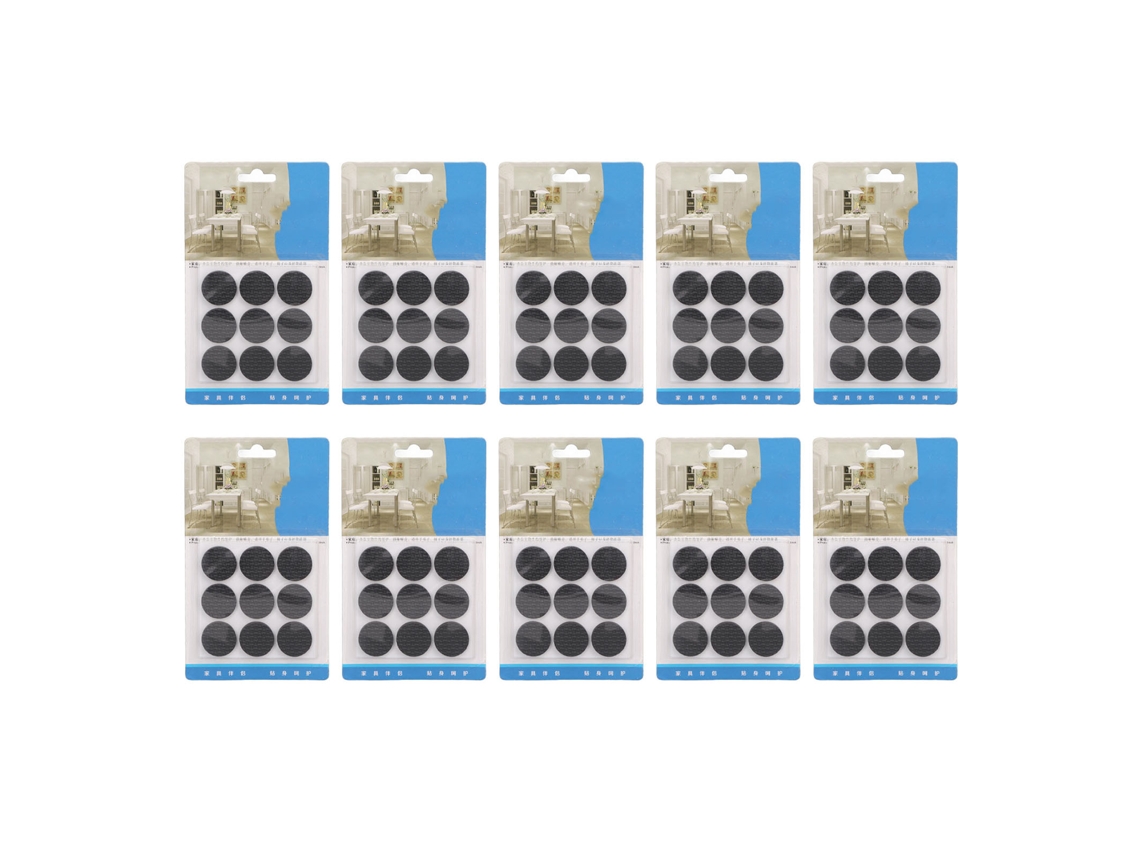 90 Pads De Pé De Mesa E Cadeira Adesivos Anti-deslizante Proteção De Pisos Reduz Ruído Para Móveis