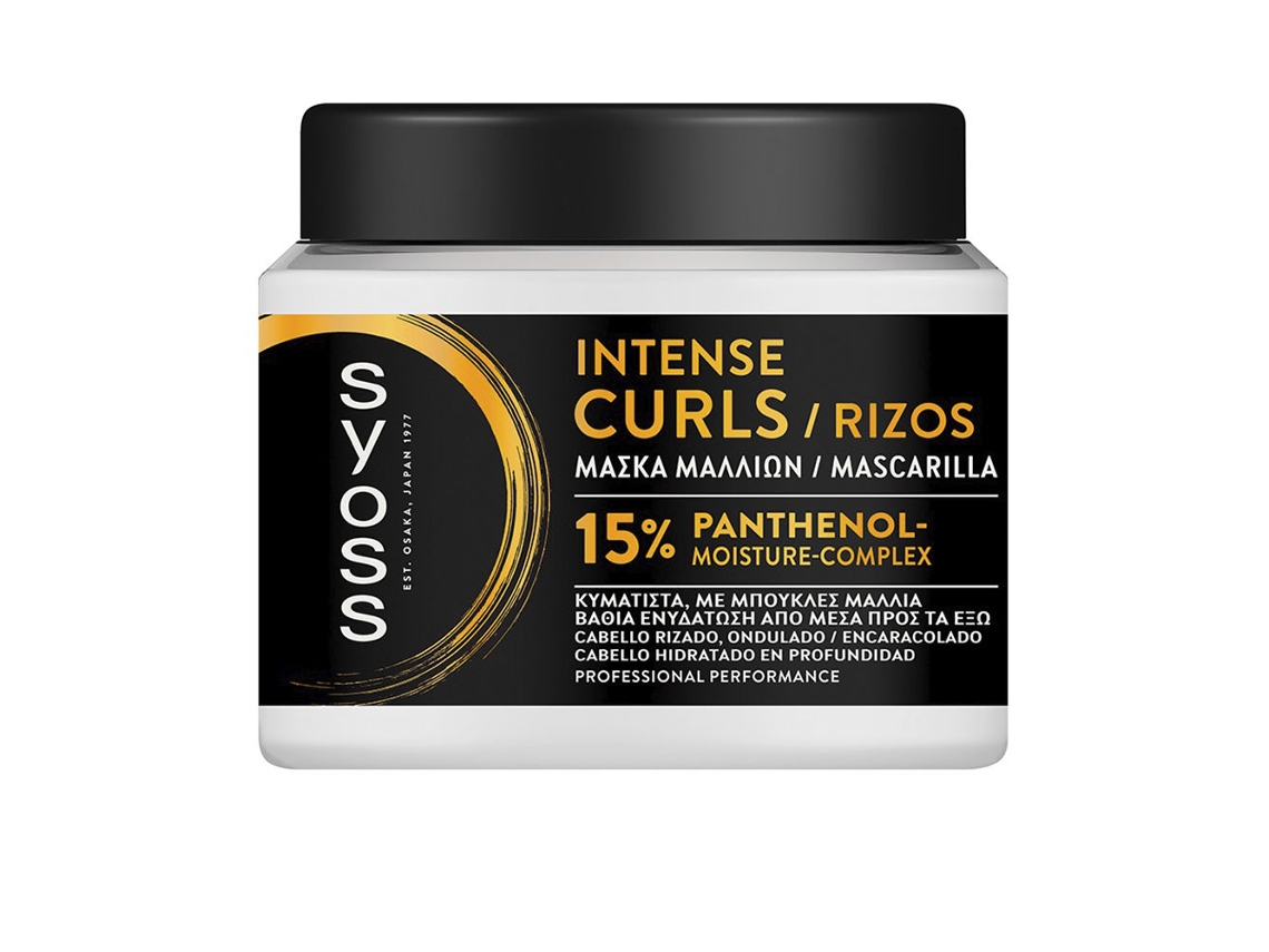 Máscara Capilar Intense Curls Syoss 400 Ml