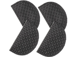 2 Pares De Adesivos Antiderrapantes Para Sapatos, Feitos De Borracha Espessa, Protetores Adesivos Para Superfícies De