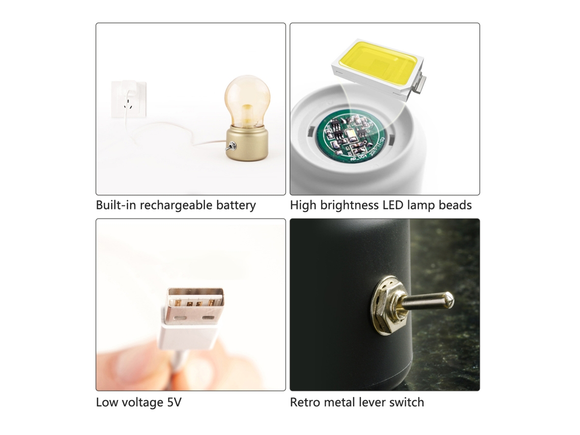 2026 lâmpada de Led Recarregável Pequena Portátil Luz Noturna Protetora Dos Olhos Decoração de Quarto Lâmpada Ambiente