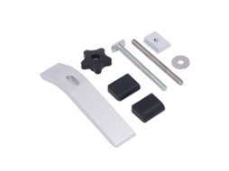 conjuntos de grampos de alumínio para trilho em T, acessórios para ferramentas CNC para marcenaria, 15,8 cm de comprimento x 1,3 cm de espessura