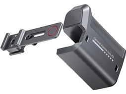 Conjunto De Alças Alumínio Removíveis Para Câmeras Ação, Empunhadura Ergonômica Dividida, Suporte De Metal Leve Para