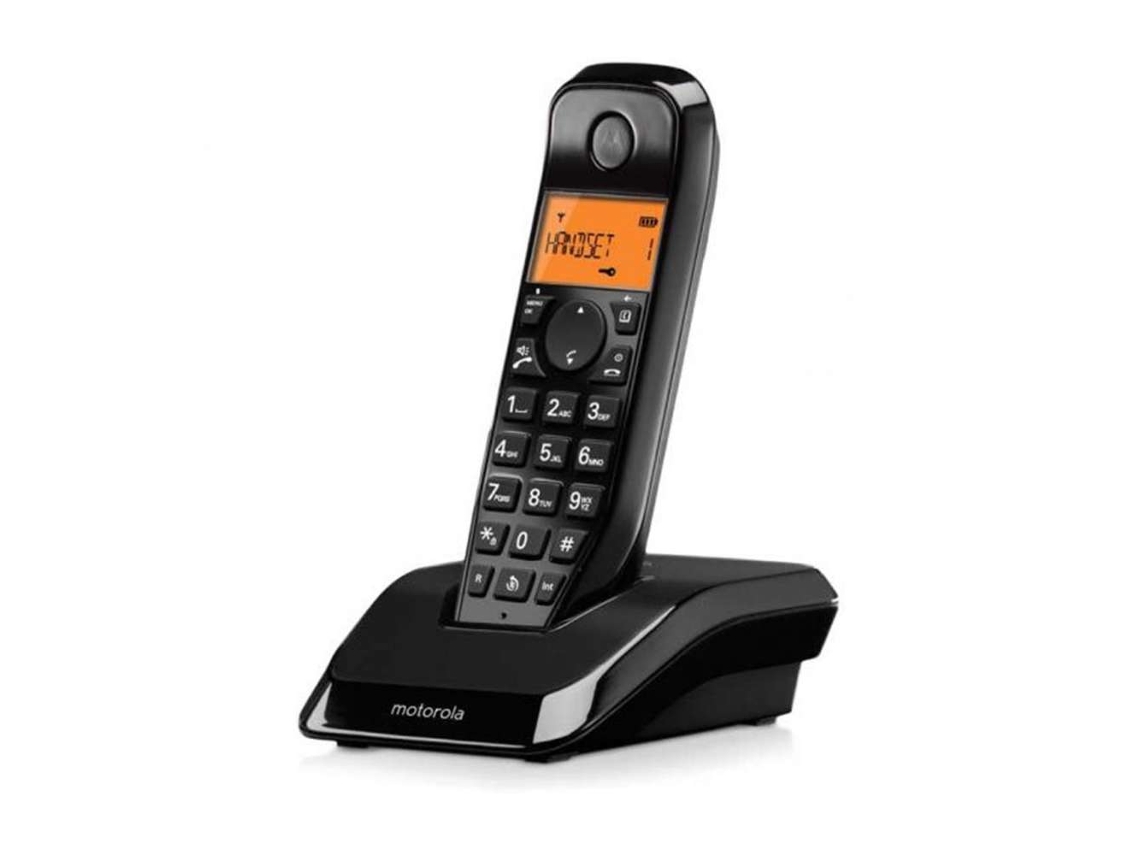 Telefone MOTOROLA S1201 Preto