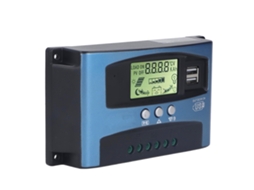 Controlador De Carregamento Fotovoltaico Mppt Automático 40a 12v/24v Com Lcd