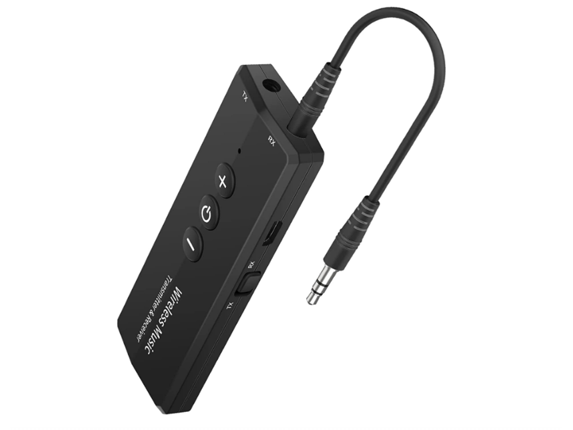 Transmissor Bluetooth 5.0 Receptor 3 em 1 Adaptador de Áudio Sem Fio de 3 5 Mm para Tv Pc YIZHOOD