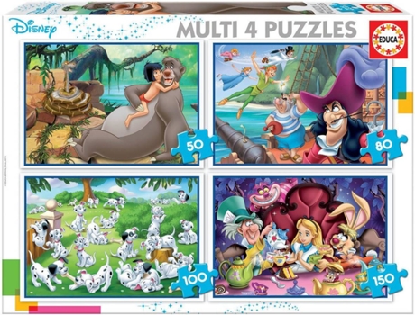 4 Multi Puzzles Clássicos 