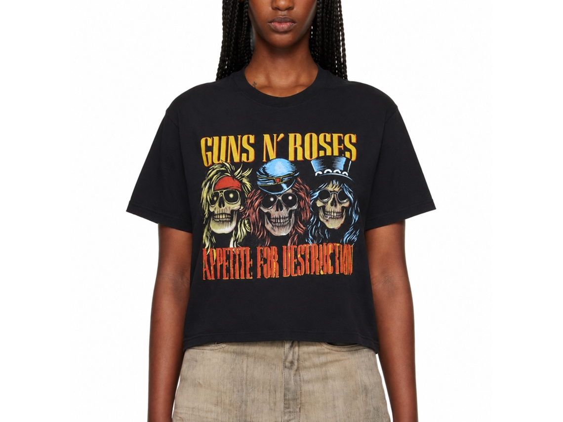 Guns N' Roses Afd Skulls T-shirt Unisex Adults Size:xl