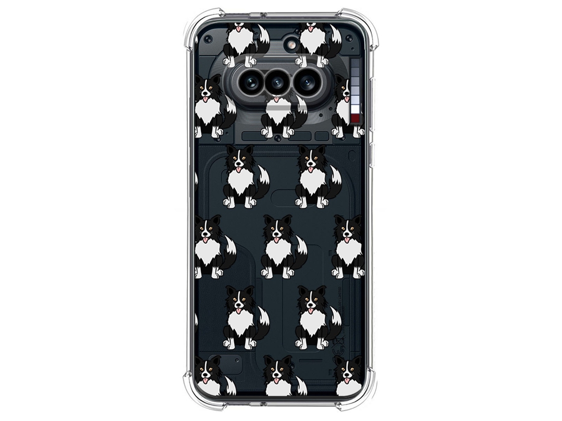 Capa Tumundosmartphone De Silicone À Prova De Choque Para Nothing Phone 4a 5g Com Estampa De Cachorro 7 Desenhos