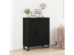 Buffer Preto Carvalho 69,5x34x90 Cm Madeira Derivada Wsd366597 Lovely Home
