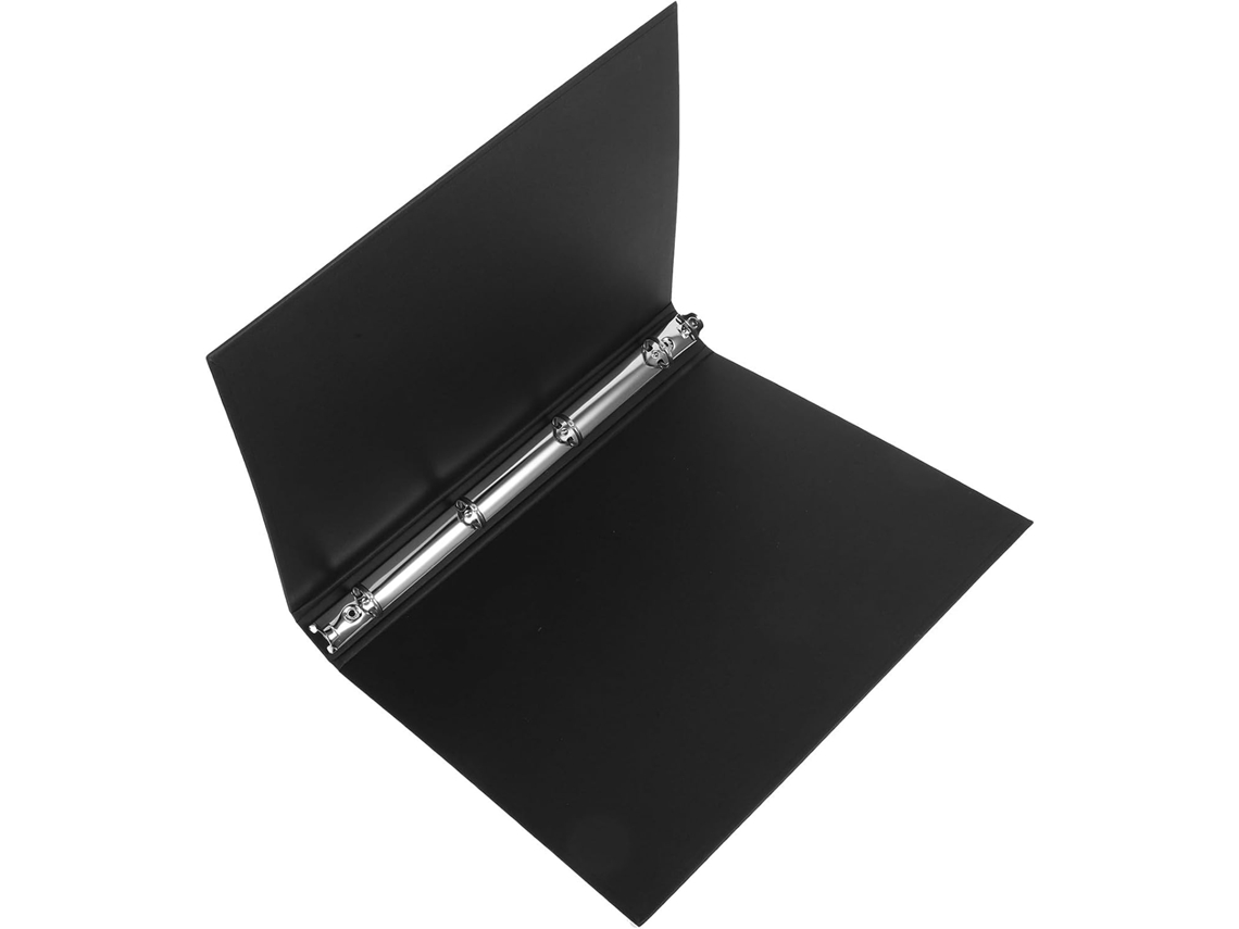 Pasta De 4 Argolas Beavorty, Tamanho A4, Com Capa De Papel Kraft, Ideal Para Cadernos Escolares E De Escritório Leve