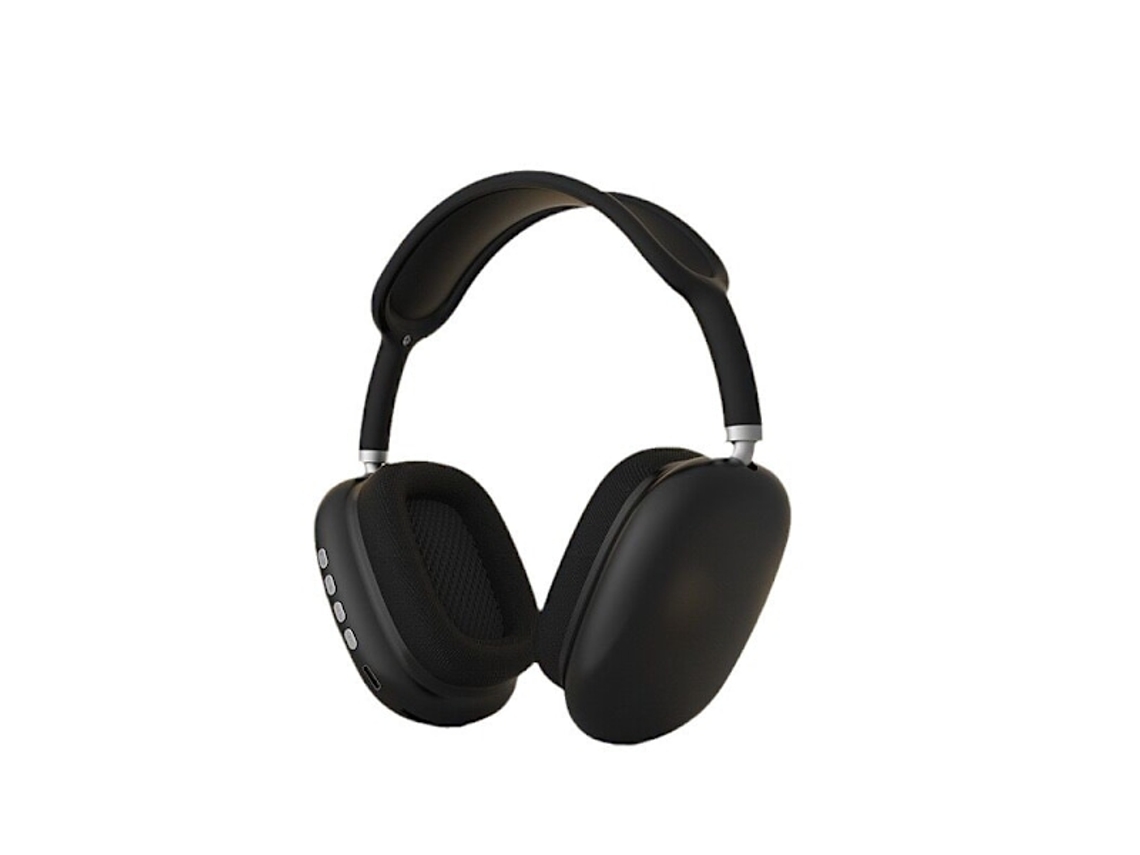 Fones De Ouvido Sem Fio Com Redução De Ruído Fones De Ouvido Para Música Na Cor Preta Nobre Brilvibera