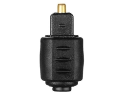 Adaptador Prático de Áudio Óptico Digital com Conector Fêmea 3,5 Mm AQUAFORGE