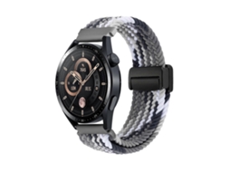 Pulseira De Relógio Em Nylon Trançado Com Fecho Magnético