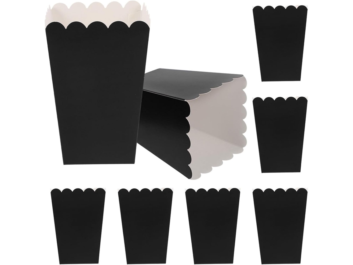 Pacote Com 100 Caixas De Papel Para Pipoca.