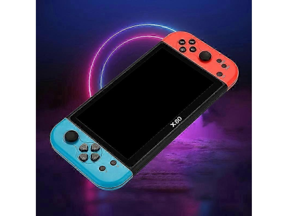 X80 7,0 Polegadas Tela Hd Console De Videogame Portátil 20000 Jogos Video Game Console Hengjian
