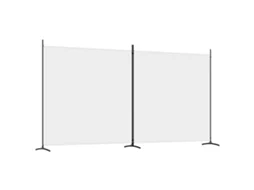 Room Divider, Room Dividers Vidaxl Branco Tecido (348 X 180 Cm)