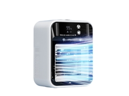 Laxiscreed Mini Ar Condicionado De Mesa Com Ventilador E Nebulizador Para Dormitórios