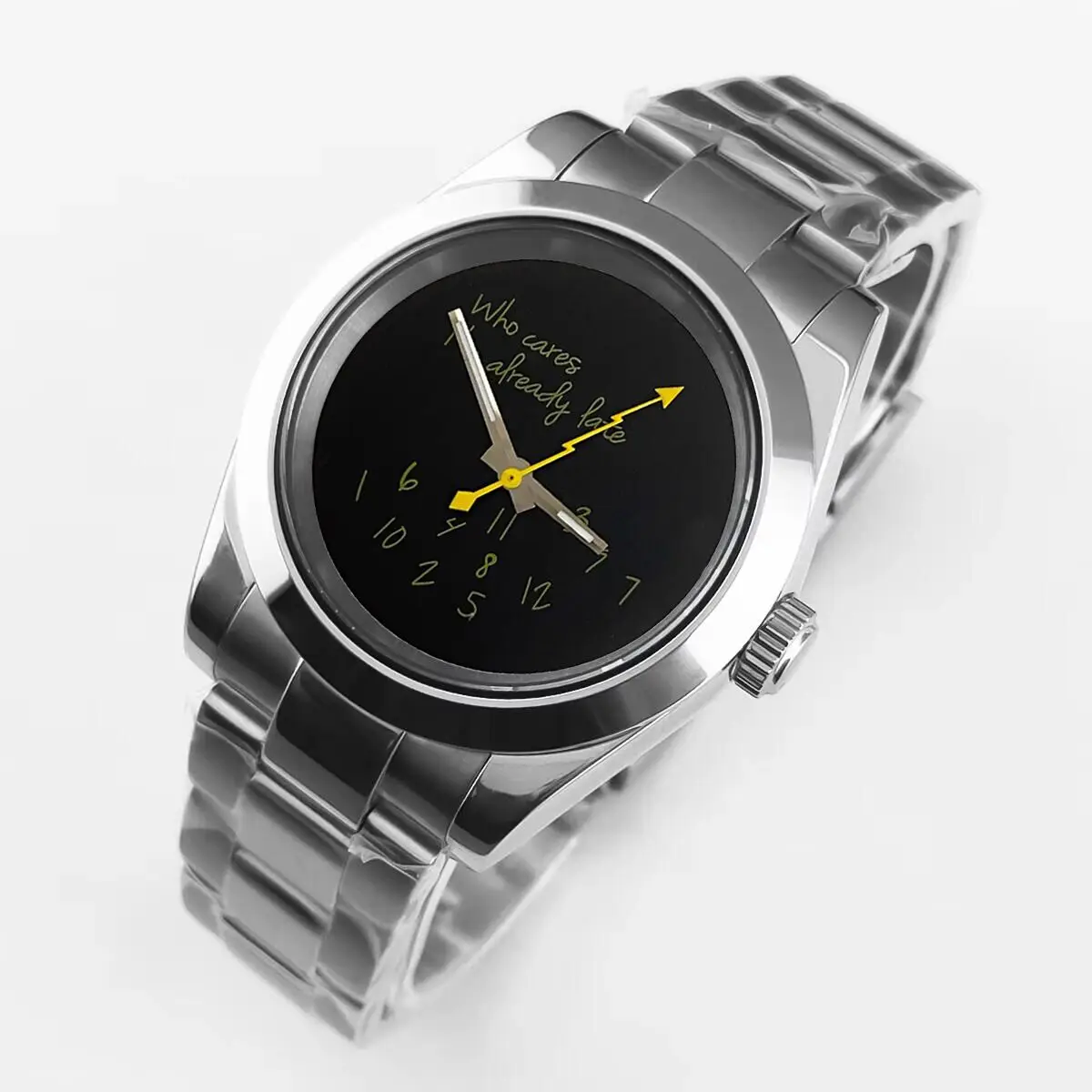 Relógios Masculinos Mecânicos Automáticos (pretos) De 36/39 Mm (três Opções De Caixa)