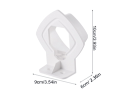 Suporte De Parede Para Sistema Mesh Wifi Tri-band Linksys Velop, Branco, Pacote De 3, Instalação Fácil
