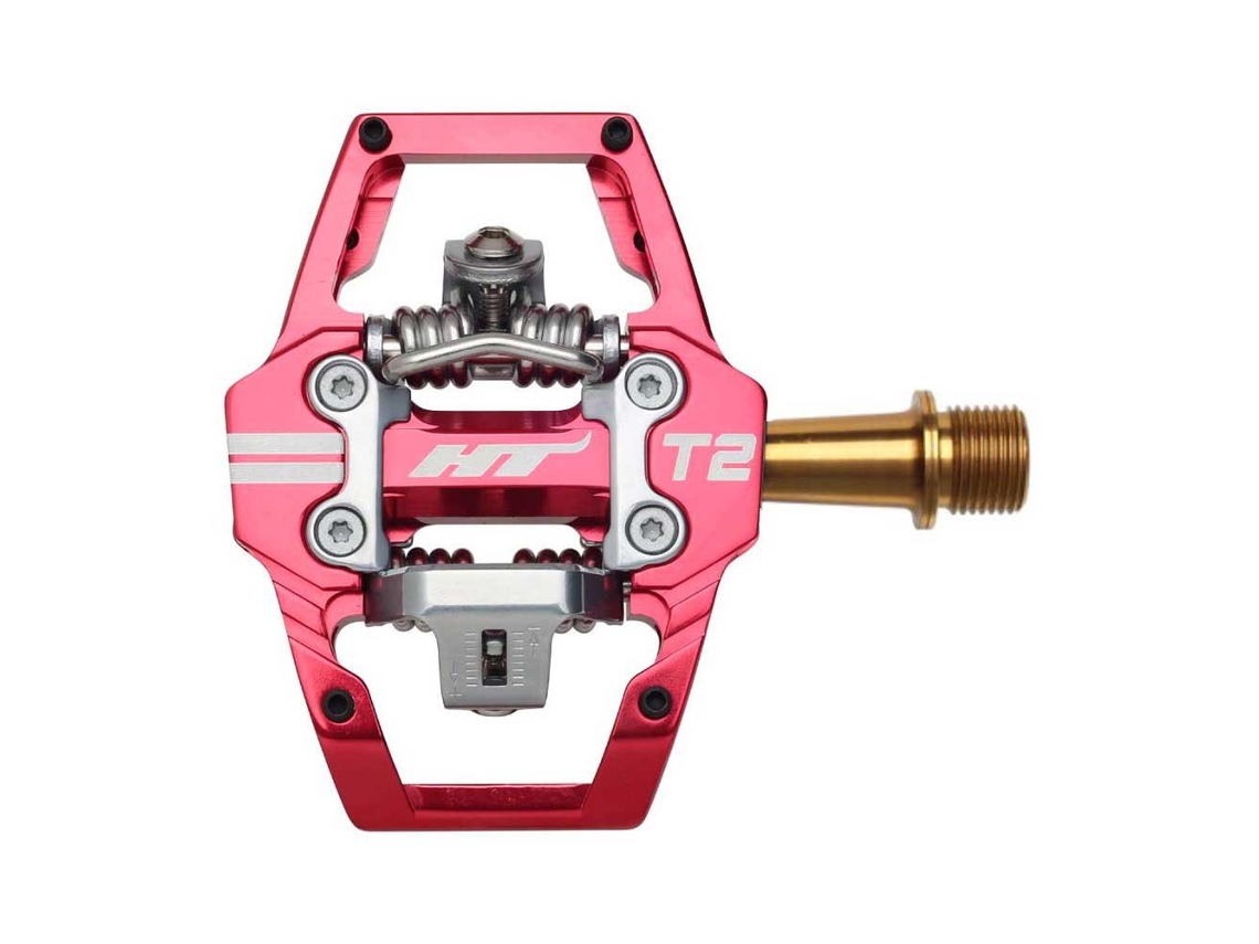 Pedais Enduro T2 Titanium Douradoht Components