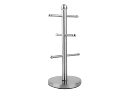 Nova Line suporte para Copos em Aço Inoxidável em Forma de Árvore Organizador de Copo de Chá Estante para Canecas